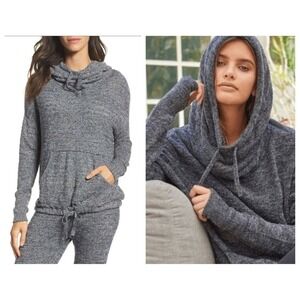 Barefoot Dreams CozyChic Lite Pebble Beach Hoodie (L)